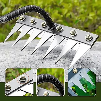 5 Teeth Weeding Tool🌱 (Free 100 Easy Gardening & Farming Hacks E‑Book)